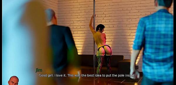  Anna Exciting Affection Chapter 18 - Anna Works The Strip Pole And The Webcam